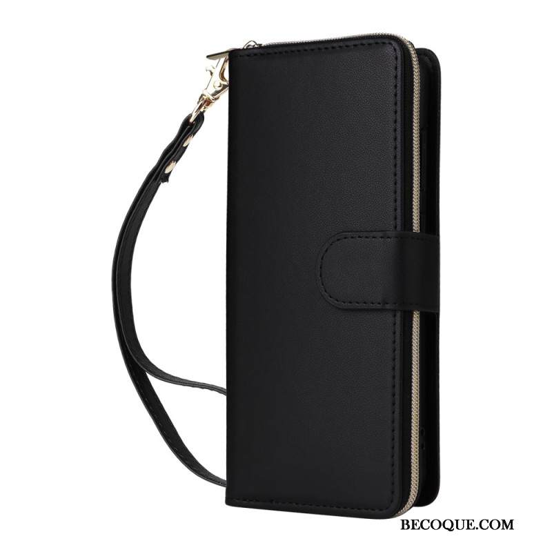 Kotelot Samsung Galaxy S25 Fe Puhelinkuoret Keinonahka Hihnalla