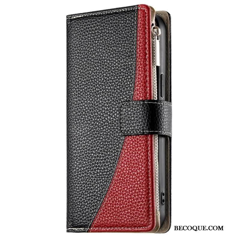 Kotelot Samsung Galaxy S25 Fe Puhelinkuoret Nahkainen Vetoketjullinen Lompakko Hihnoilla