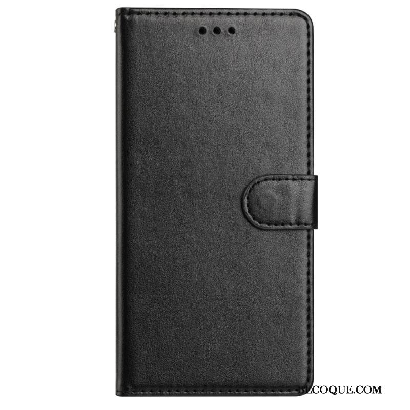 Kotelot Samsung Galaxy S25 Plus 5g Puhelinkuoret Yksivärinen Tekonahka Ja Hihna