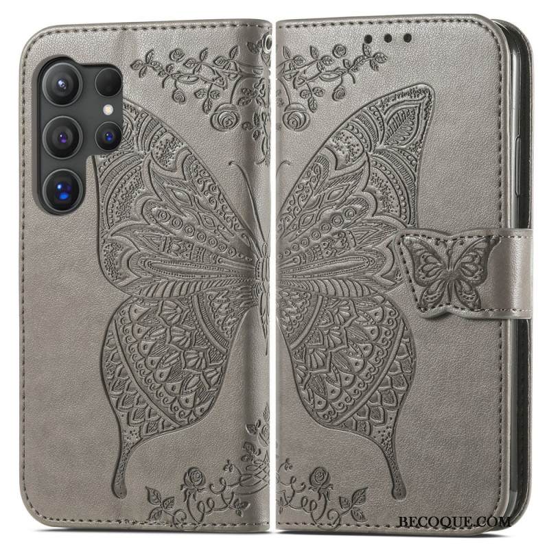 Kotelot Samsung Galaxy S25 Ultra 5g Barokkikuvioinen Perhonen Suojakuori