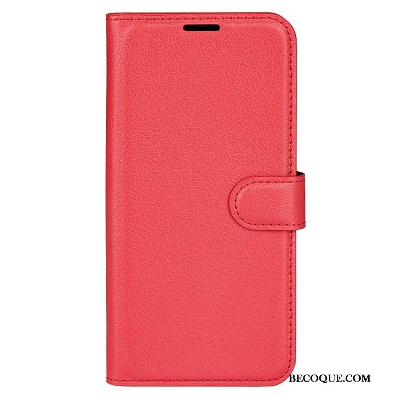 Kotelot Samsung Galaxy S25 Ultra 5g Klassinen Litsikuvioinen Tekonahkalaukku Suojakuori