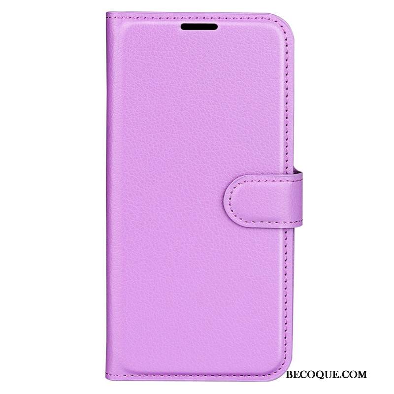 Kotelot Samsung Galaxy S25 Ultra 5g Klassinen Litsikuvioinen Tekonahkalaukku Suojakuori