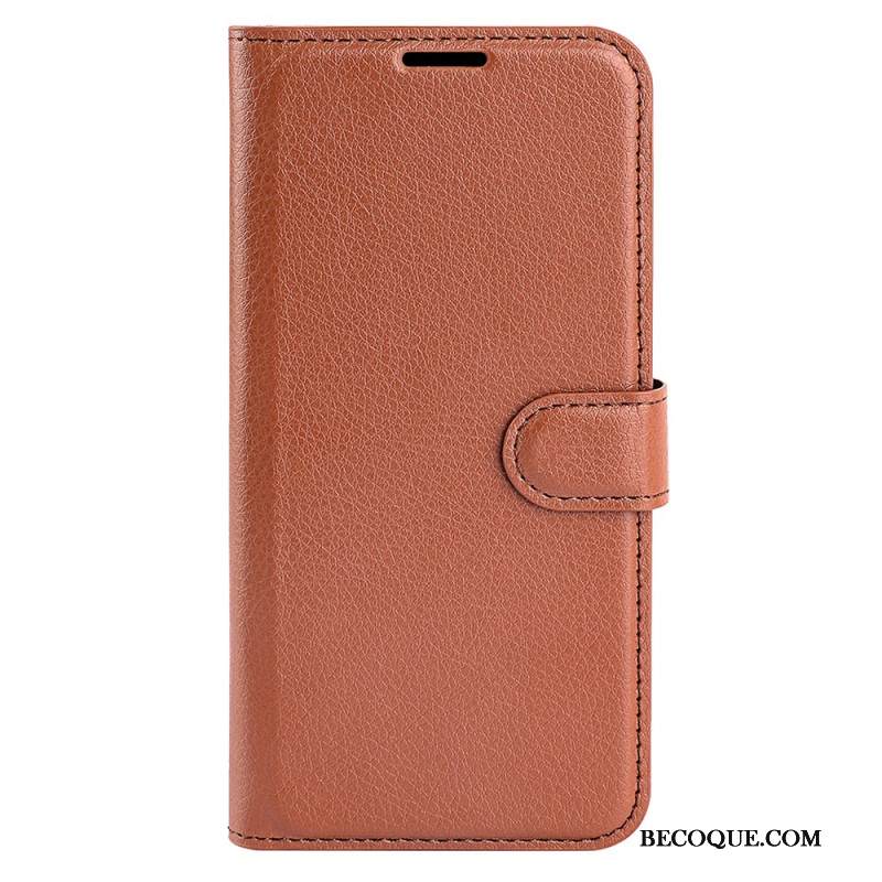 Kotelot Samsung Galaxy S25 Ultra 5g Klassinen Litsikuvioinen Tekonahkalaukku Suojakuori