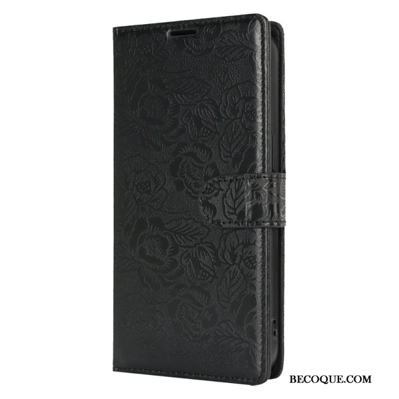 Kotelot Samsung Galaxy S25 Ultra 5g Kukkakuvio Hihnalla