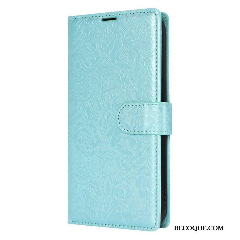 Kotelot Samsung Galaxy S25 Ultra 5g Kukkakuvio Hihnalla