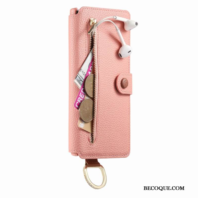 Kotelot Samsung Galaxy S25 Ultra 5g Rfid-suojattu Lompakko Pussulla Ja Sormuspidikkeellä