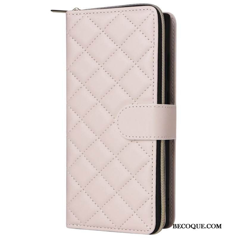 Kotelot Samsung Galaxy S25 Ultra 5g Tikattu Lompakko Hihnalla Ja Olkahihnalla