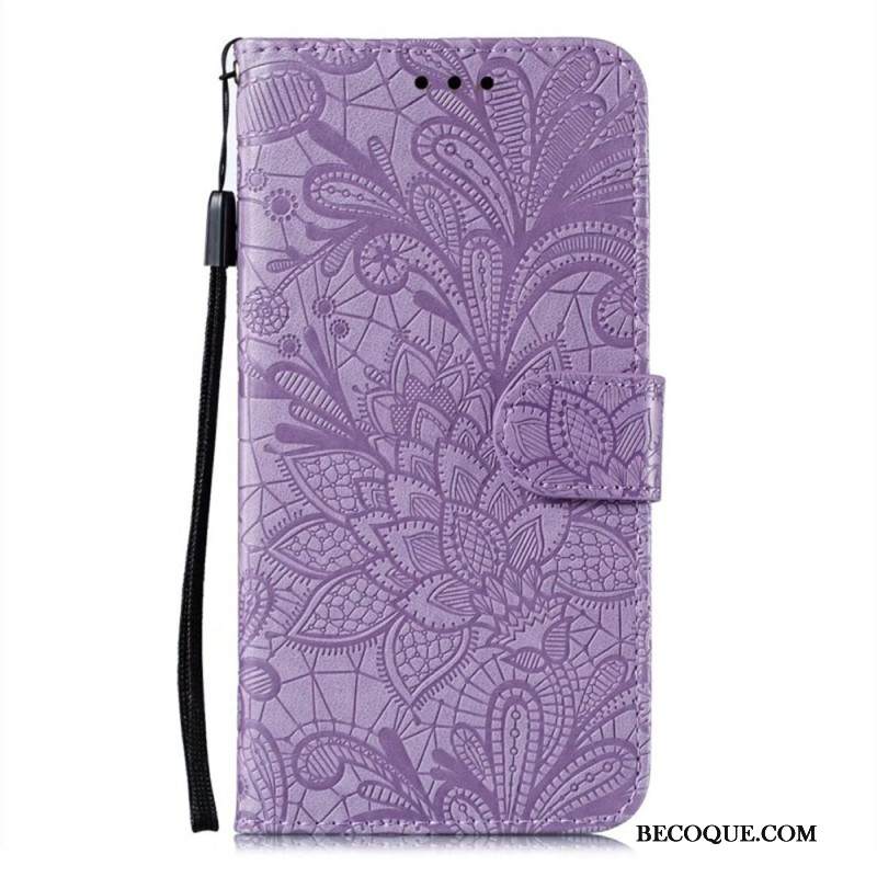 Kotelot Samsung Galaxy S26 Kukkakuvioinen Pitsikuvio