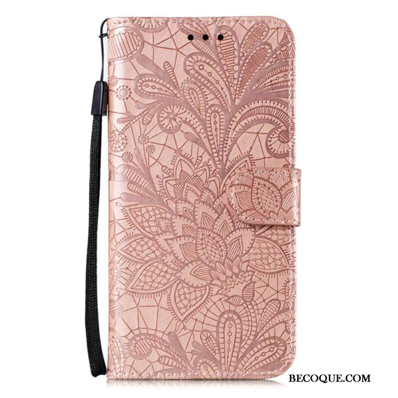 Kotelot Samsung Galaxy S26 Kukkakuvioinen Pitsikuvio