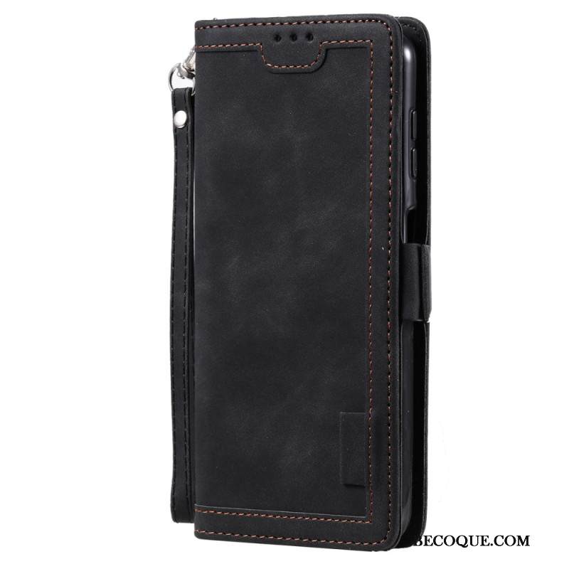 Kotelot Samsung Galaxy S26 Plus Mokkanahkakuvioinen Rfid-suojaus Suojakuori