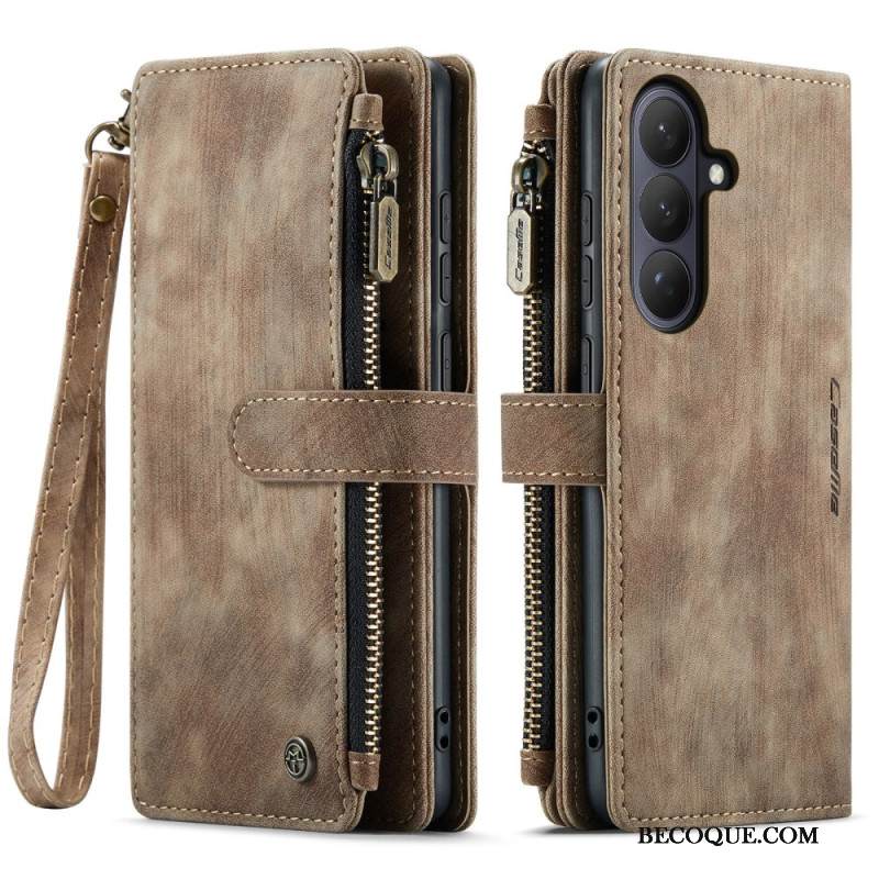 Kotelot Samsung Galaxy S26 Plus Puhelinkuoret Mokkanahkakuvioinen Caseme