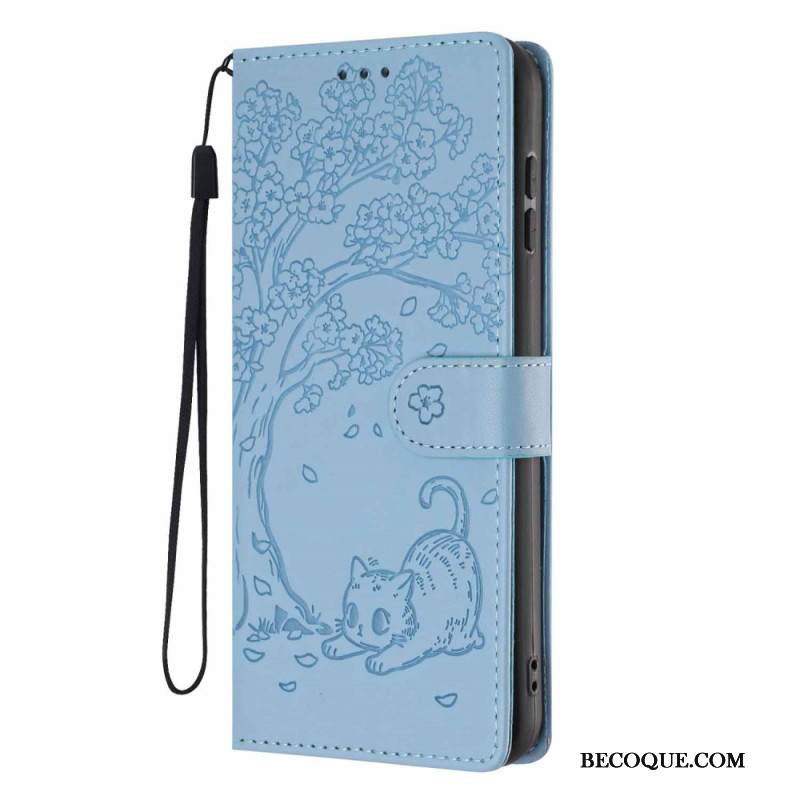 Kotelot Samsung Galaxy S26 Plus Puu- Ja Kissakuvioinen