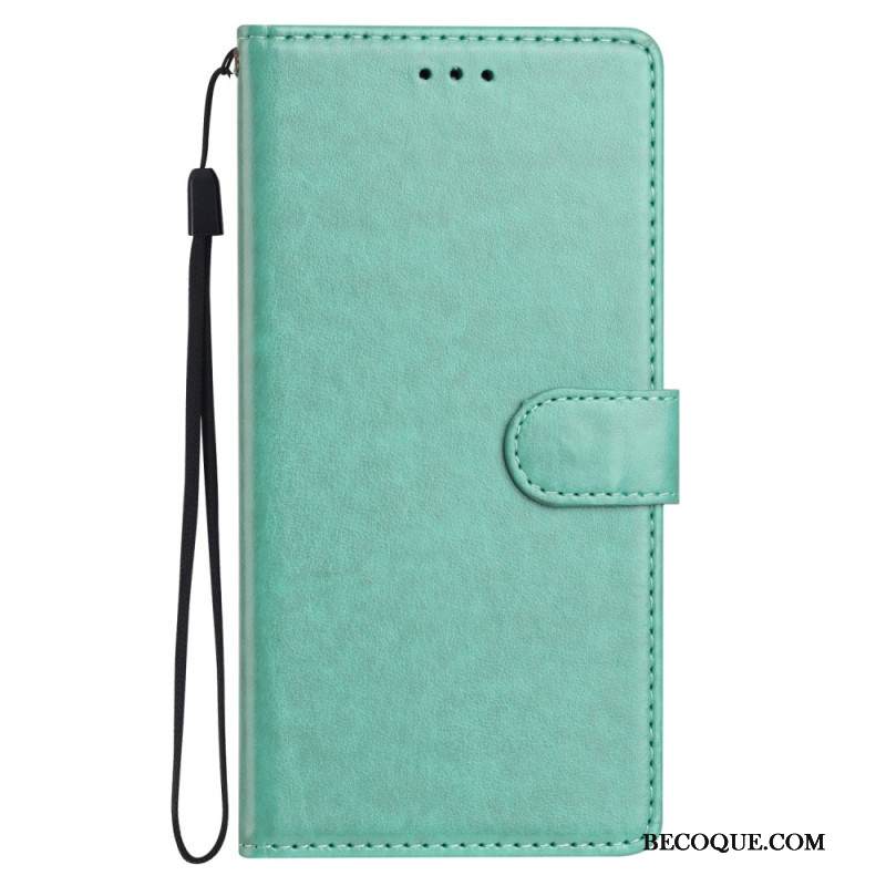 Kotelot Samsung Galaxy S26 Plus Yksivärinen Nahkaefekti