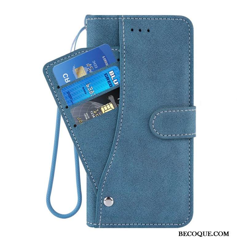 Kotelot Samsung Galaxy S26 Puhelinkuoret Retrotyylinen Lompakko Pyörivällä Korttitelineellä