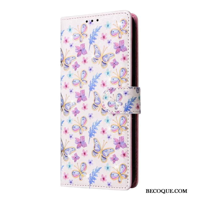 Kotelot Samsung Galaxy S26 Puhelinkuoret Rfid-suojattu Kukkakuvio