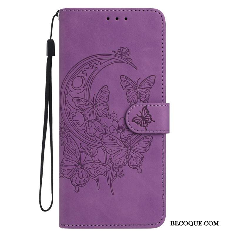 Kotelot Samsung Galaxy S26 Ultra Kukkakuvioinen Mokkanahkakuvio Suojakuori