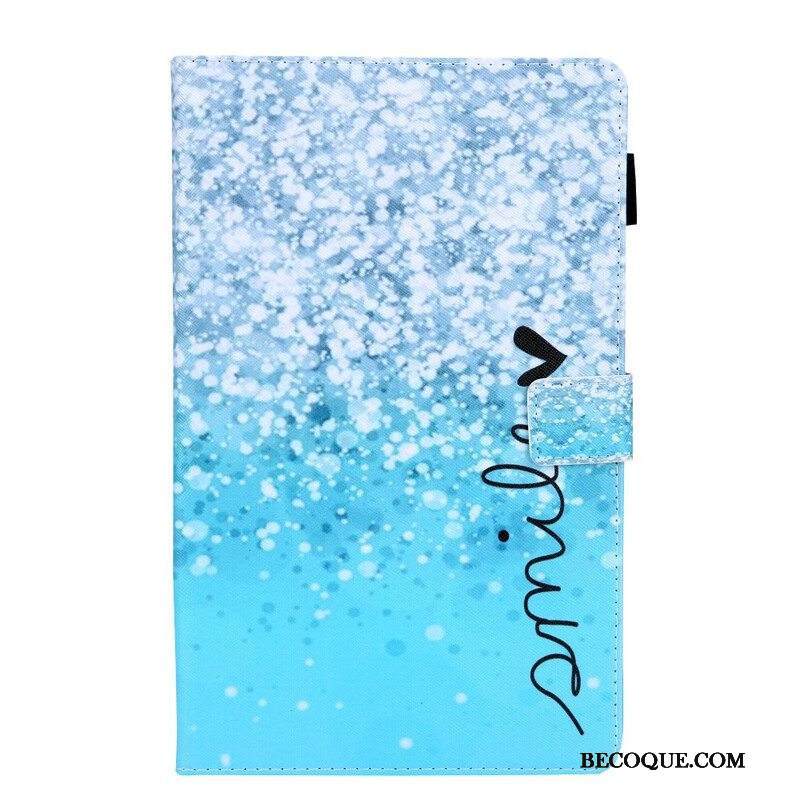 Kotelot Samsung Galaxy Tab A7 Lite Paljetteja Elementti