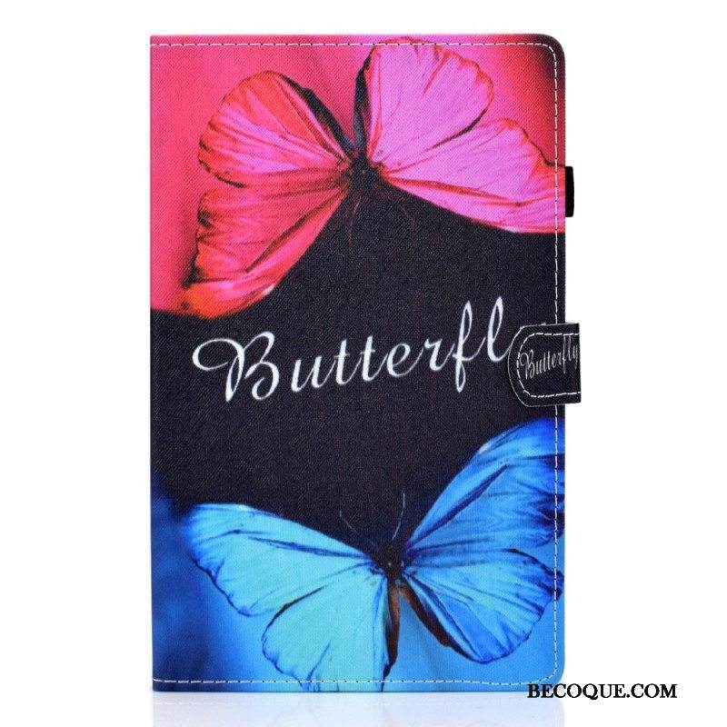 Kotelot Samsung Galaxy Tab A8 (2021) Ainutlaatuisia Perhosia