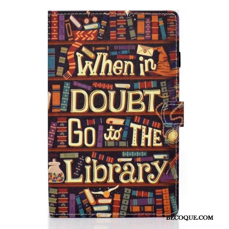 Kotelot Samsung Galaxy Tab A8 (2021) Kirjasto