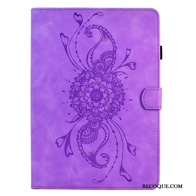 Kotelot Samsung Galaxy Tab S11 Mokkanahkaefekti Mandala Suojakuori