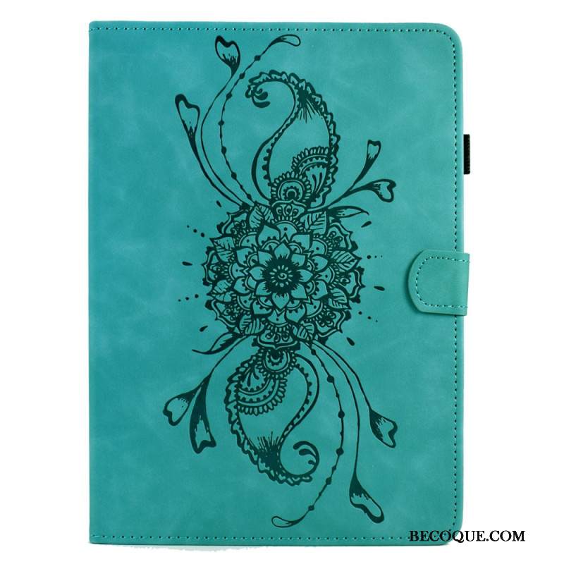 Kotelot Samsung Galaxy Tab S11 Mokkanahkaefekti Mandala Suojakuori