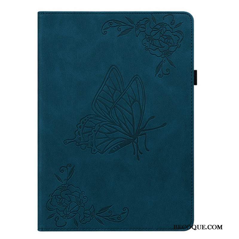 Kotelot Samsung Galaxy Tab S11 Mokkanahkaefekti Perhonen