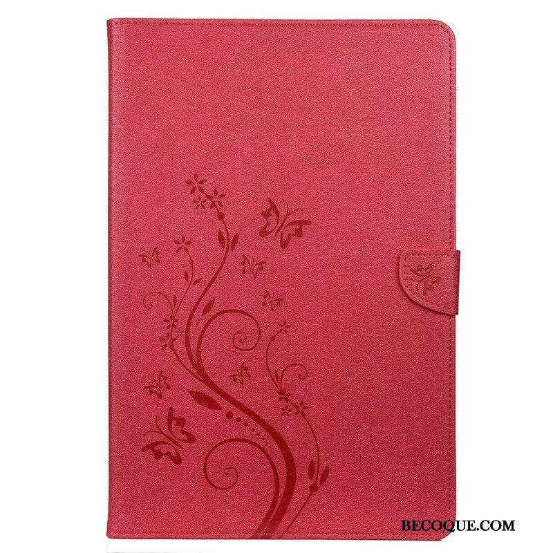 Kotelot Samsung Galaxy Tab S8 Plus / Tab S7 Plus Kukkaperhoset