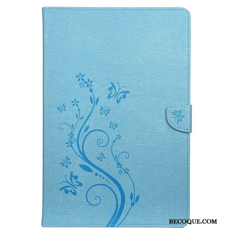 Kotelot Samsung Galaxy Tab S8 Plus / Tab S7 Plus Kukkaperhoset