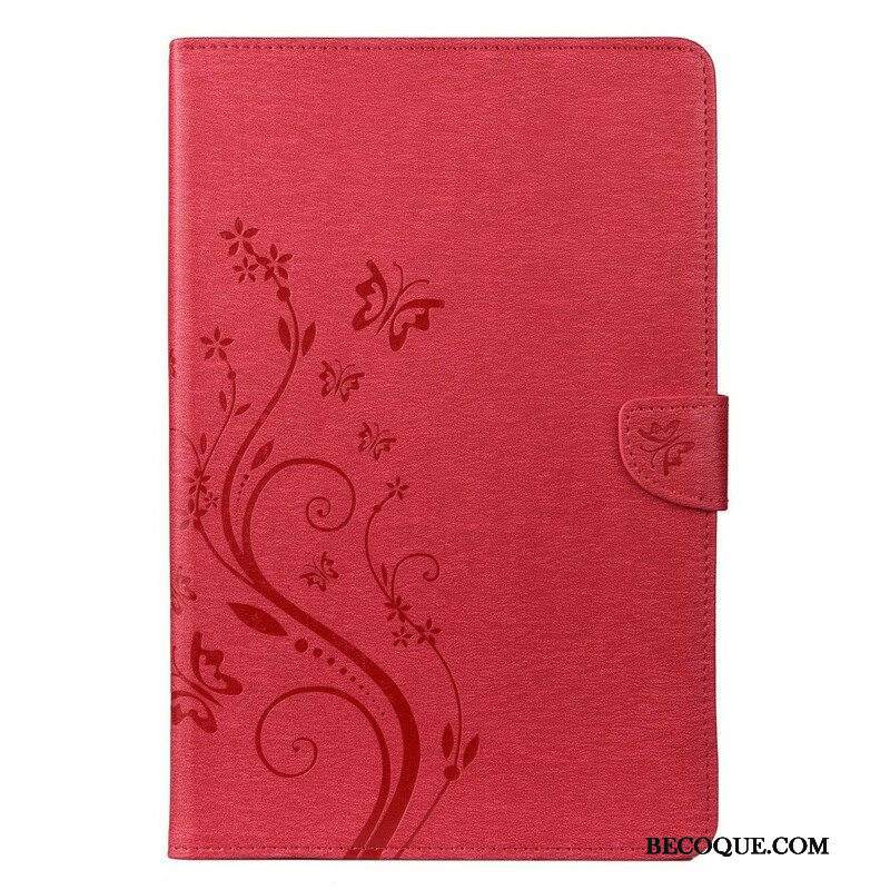 Kotelot Samsung Galaxy Tab S8 / Tab S7 Kukkaperhoset