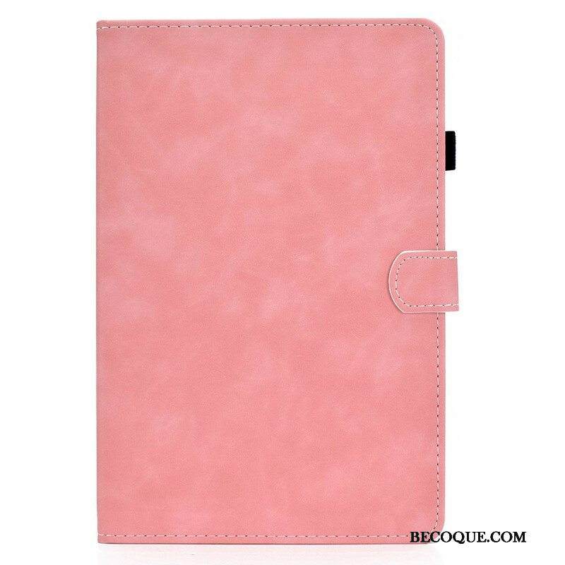 Kotelot Samsung Galaxy Tab S8 / Tab S7 Vintage Design -nahkaefekti