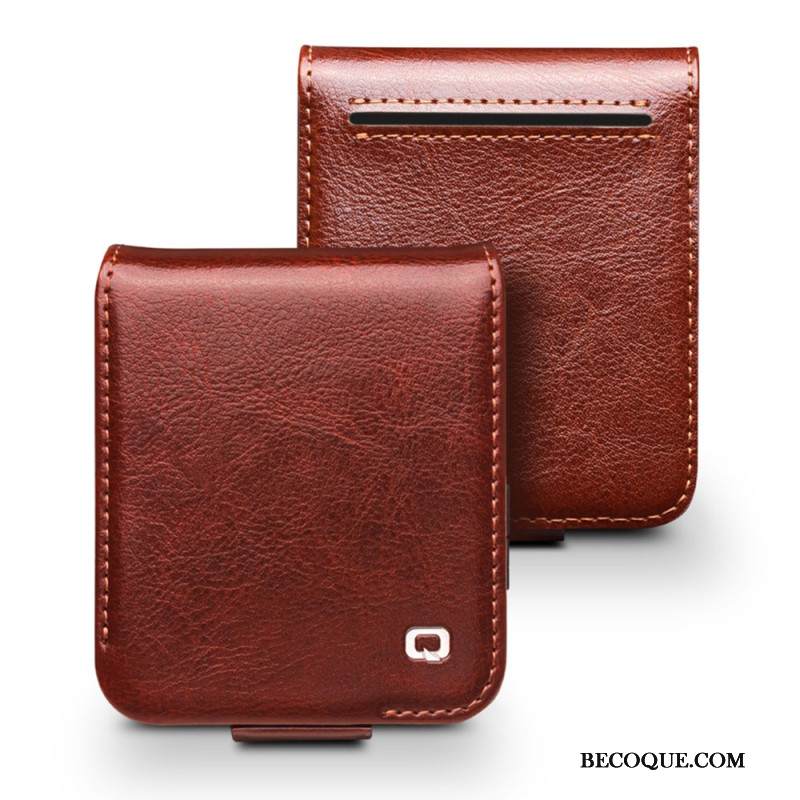 Kotelot Samsung Galaxy Z Flip 7 Fe Aitoa Nahkaa Suojakuori