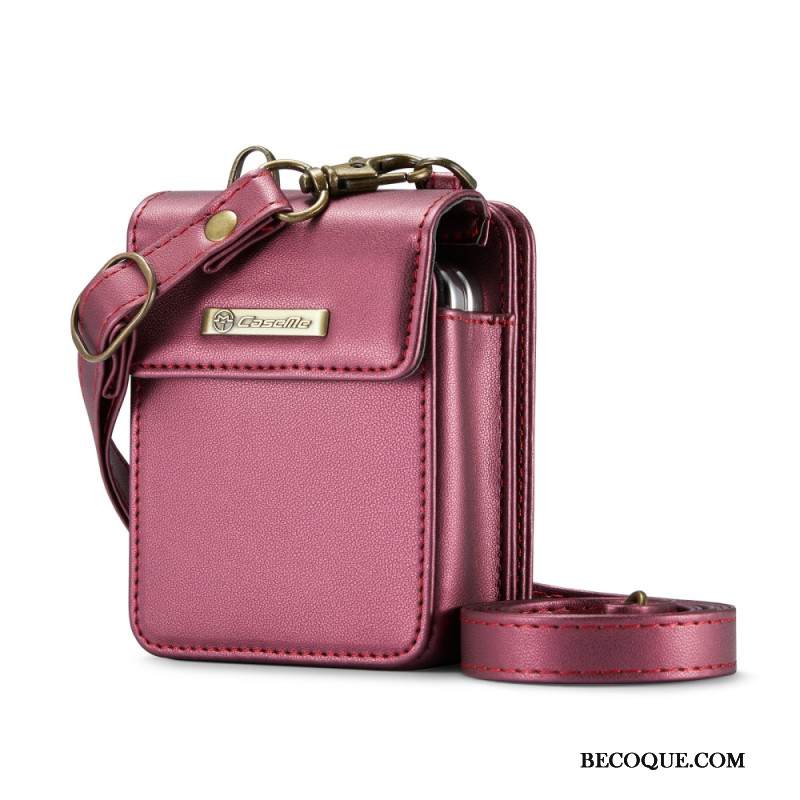 Kotelot Samsung Galaxy Z Flip 7 Fe Rfid-lompakko Olkahihnalla