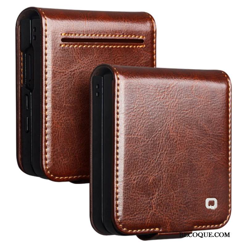 Kotelot Samsung Galaxy Z Flip 7 Qialino-korttikotelo