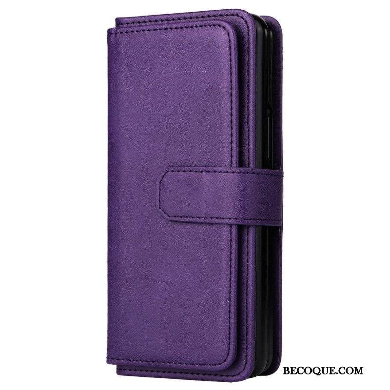 Kotelot Samsung Galaxy Z Fold 3 5G Monikäyttöinen Business Coin Kukkaro