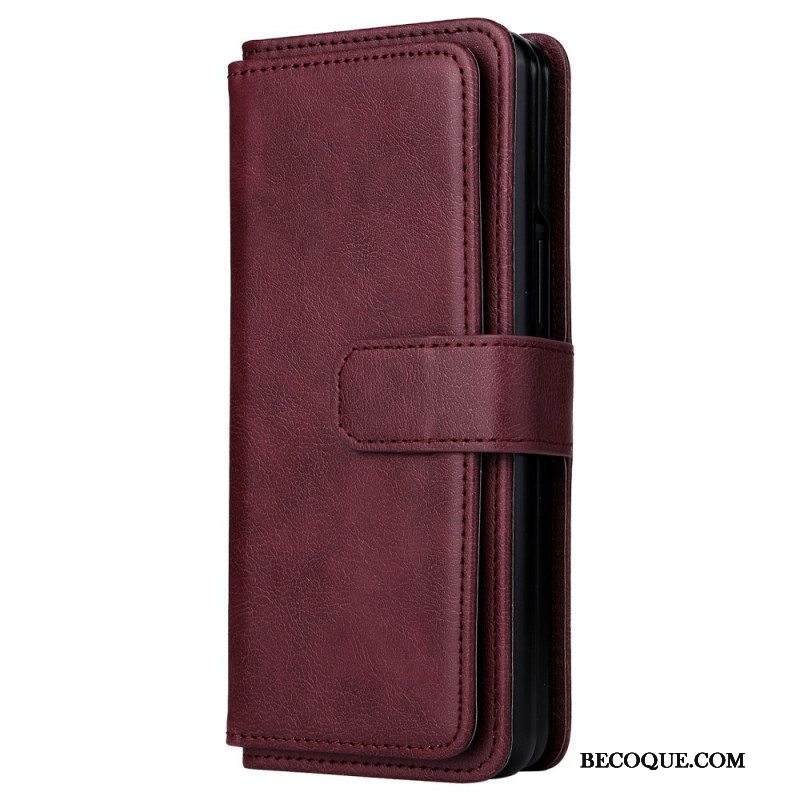 Kotelot Samsung Galaxy Z Fold 3 5G Monikäyttöinen Business Coin Kukkaro