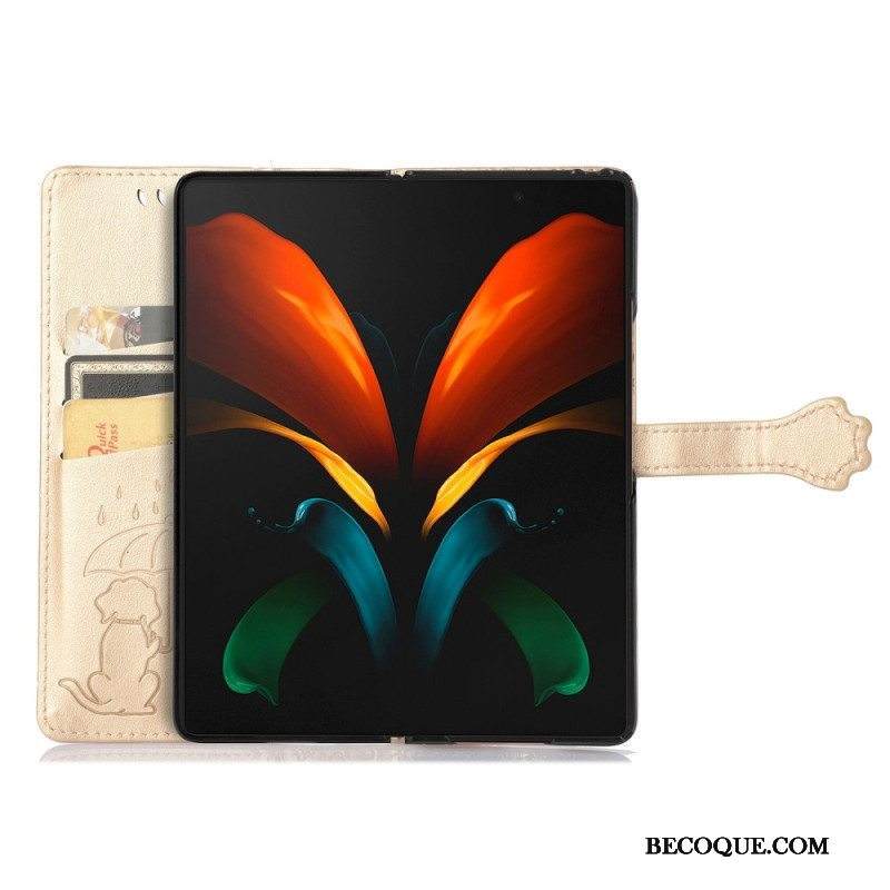 Kotelot Samsung Galaxy Z Fold 4 Kuten Koira Ja Kissa