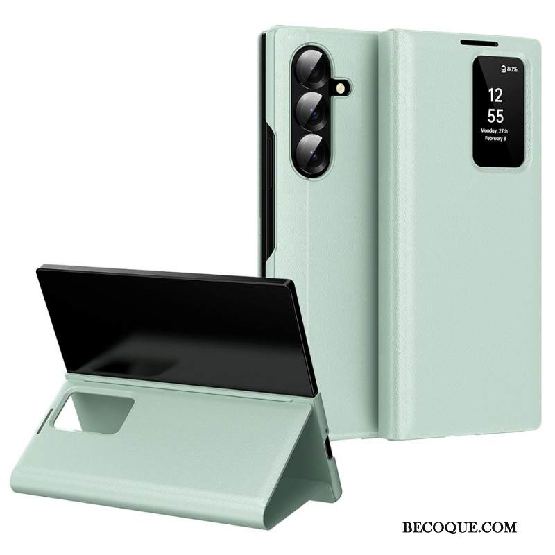 Kotelot Samsung Galaxy Z Fold 7 Korttikotelo Ja Älyikkuna Suojakuori