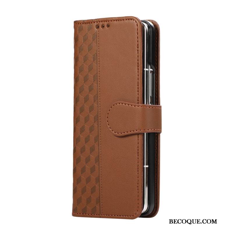 Kotelot Samsung Galaxy Z Fold 7 Puhelinkuoret Kohokuvioitu Hihnalla