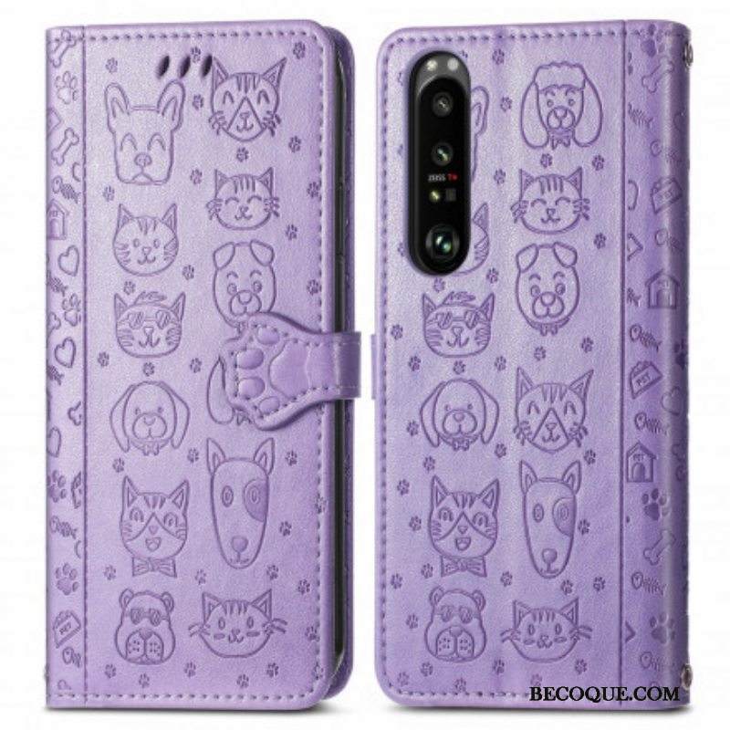 Kotelot Sony Xperia 1 III Animoidut Eläimet