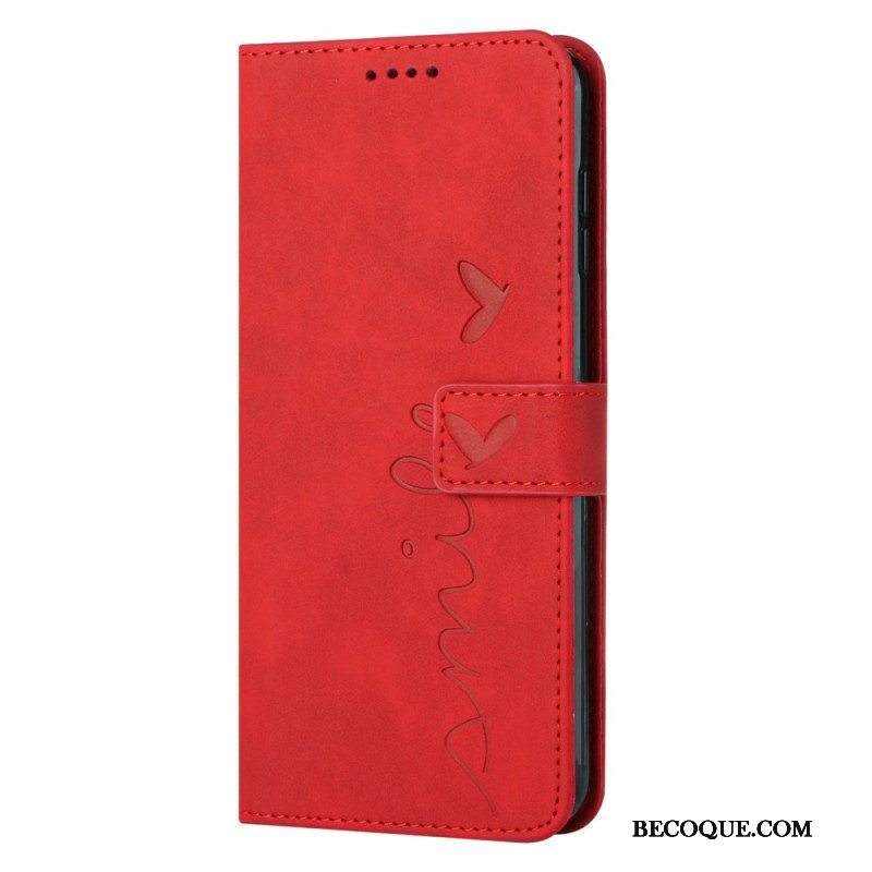 Kotelot Sony Xperia 1 IV Hymyile Lanyardin Kanssa