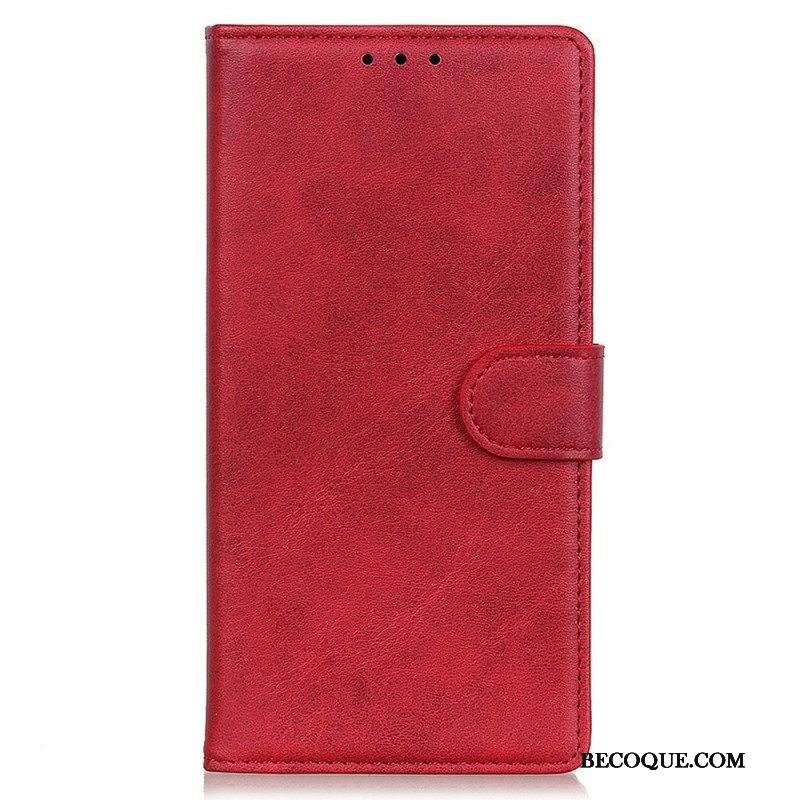 Kotelot Sony Xperia 1 IV Matta Nahkaefekti