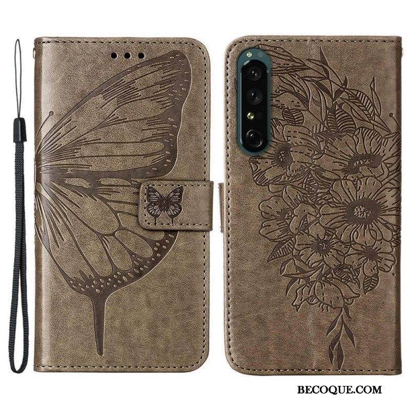 Kotelot Sony Xperia 1 IV Perhonen Kaulanauhalla