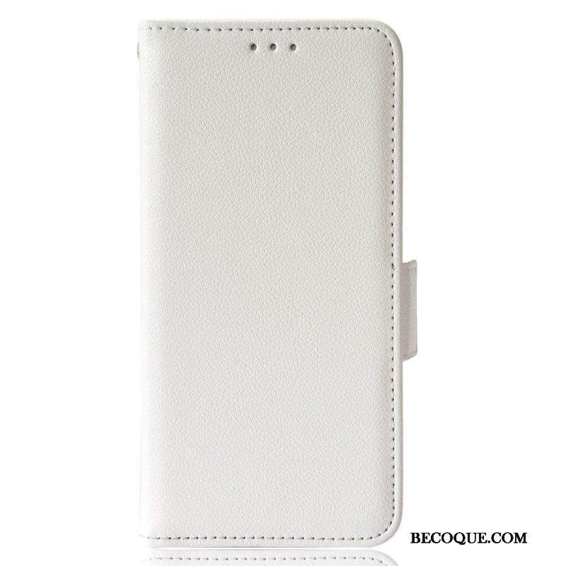 Kotelot Sony Xperia 1 IV Perinteinen Litsi-nahkatyyli