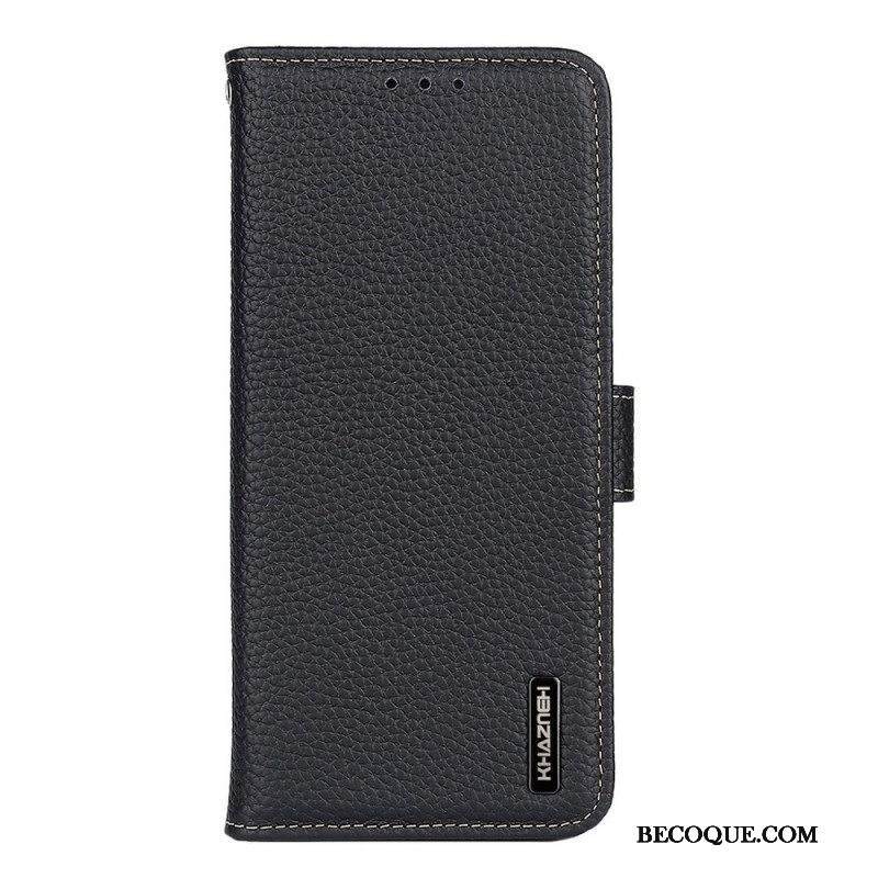 Kotelot Sony Xperia 10 IV Khazneh Litsi Nahka