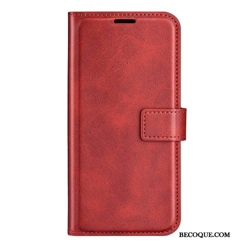 Kotelot Sony Xperia 10 IV Retro-nahkaefekti