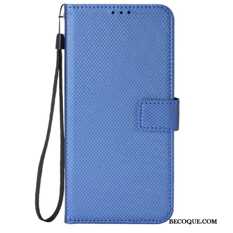 Kotelot Sony Xperia 10 IV Suojaketju Kuori Tyylikäs Strappy Faux Leather