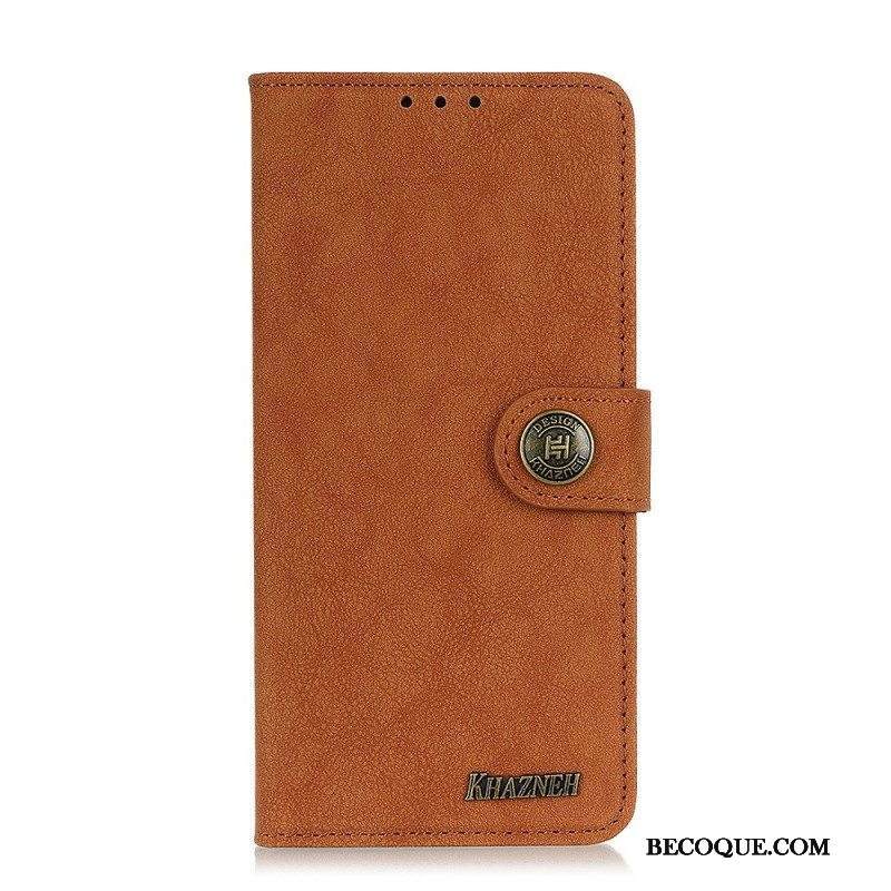 Kotelot Sony Xperia 10 IV Vintage Khazneh Haljasnahka