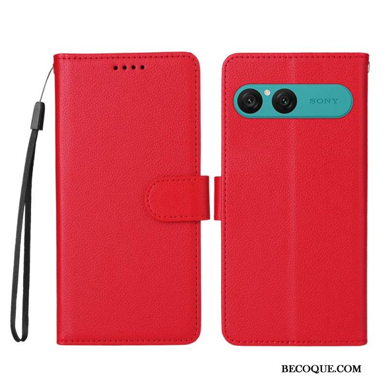 Kotelot Sony Xperia 10 Vii Puhelinkuoret Nahkakuvio Ja Rfid-esto