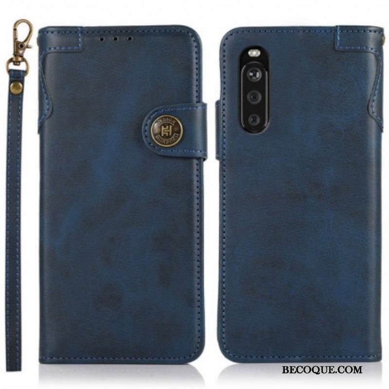 Kotelot Sony Xperia 5 III Khazneh Magneettipainike