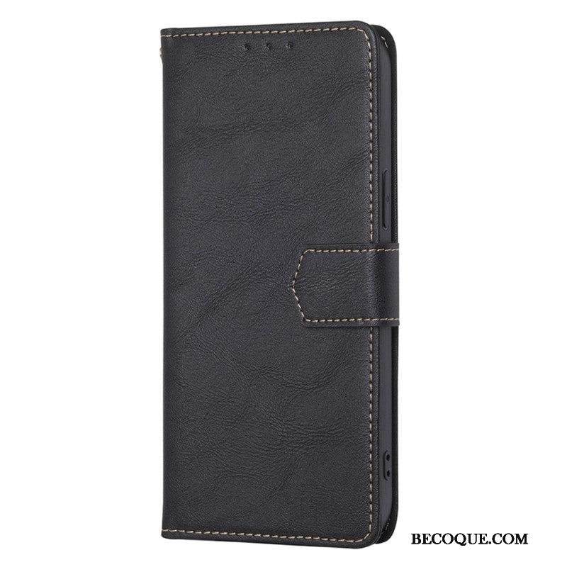 Kotelot Sony Xperia 5 IV Rfid Litsi Nahka